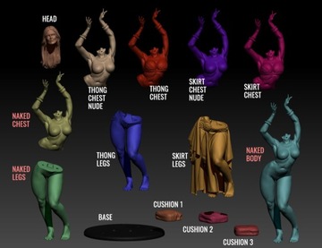 (3DPT) Belly Dancer - Pinup / NSFW