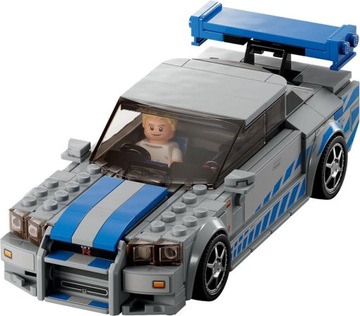 LEGO SPEED CHAMPIONS 76917 АВТОМОБИЛЬ NISSAN SKYLINE GT-R R34 + СУМКА