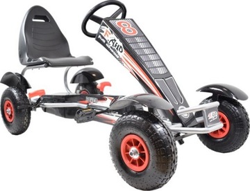 ГОКАРТ С ПЕДАЛЯМИ, НАДУВАННЫЕ КОЛЕСА. 60 кг