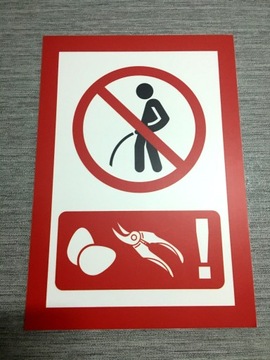 нет мочеиспускания, нет мочи, доска ПВХ 30x21