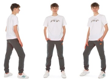 Спортивные брюки SUPER QUALITY, размер 152, серые Товар PL