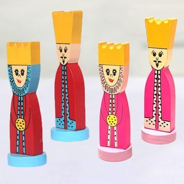 Шахматная шахматная доска Коллекционное издание Шахматная мультяшная кукла Solid