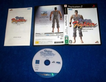 VIRTUA FIGHTER 10TH ANNIVERSARY PS2 NTSC J SEGA AM2 BIJATYKA 3D UNIKAT OPIS