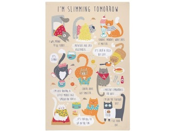Ulster Weavers I'm Slimming Tomorrow ściereczka CO