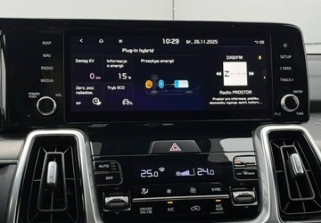 Kia Sorento IV SUV PHEV 1.6 T-GDI 265KM 2022 Kia Sorento Full Opcja Plug-In 4x4 7 miejsc Skora Hak Kamera Navi, zdjęcie 34