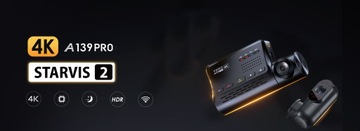 АВТОМОБИЛЬНАЯ КАМЕРА VIOFO A139 PRO 2-КАНАЛЬНАЯ ИК GPS WIFI