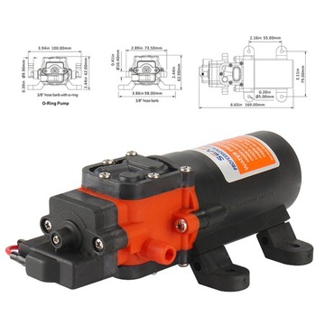 ВОДЯНОЙ НАСОС ДАВЛЕНИЯ SEAFLO 4,3 л/мин 12 В - 04102