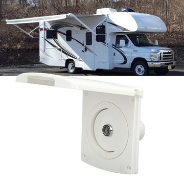 Самотечный вход для пресной воды с 2 ключами. Запираемый входной фильтр с люком.