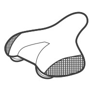 Седло 51B5UR ELLIPSE с отличной подвеской.