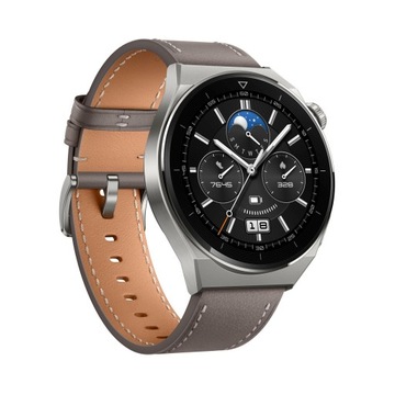 SMARTWATCH HUAWEI WATCH GT 3 PRO CLASSIC ODN-B19 TITANIUM LEATHER STRAP