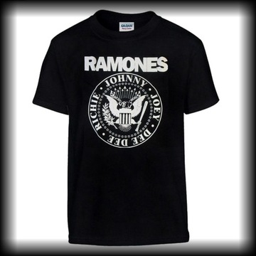 Koszulka RAMONES logo punk S-5XL