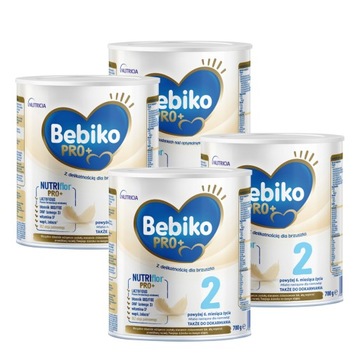 Bebiko Pro+ 2 Mleko następne ZESTAW 4x700g