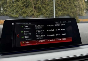BMW Seria 5 G30-G31 Touring 520d 190KM 2018 BMW Seria 5 2.0D 190KM navi gwarancja LED AUTOMAT bezwypadkowy, zdjęcie 28
