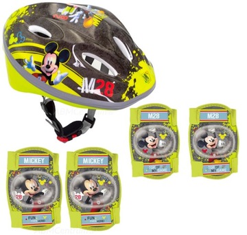 4x OCHRANIACZE KASK ROWEROWY DISNEY MIKI MICKEY