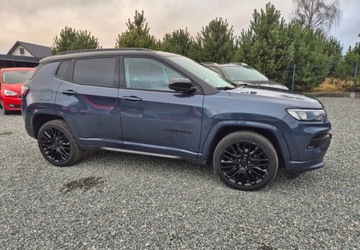 Jeep Compass II SUV Facelifting 1.5 MHEV T4 130KM 2022 Jeep Compass Bezwypadkowy Zarejestrowany PL Stan Niemiec, zdjęcie 29