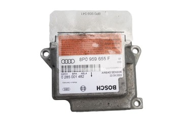 AUDI A3 8P SENSOR MODUŁ AIRBAG PODUSZEK 8P0959655F