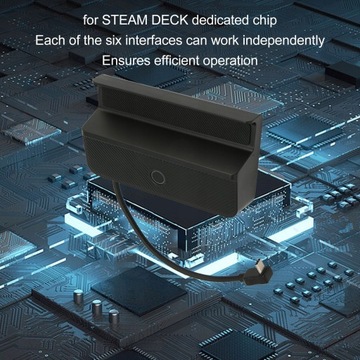 ДОК-СТАНЦИЯ zr-STEAM DECK 5IN1 HDMI 2.0 4K