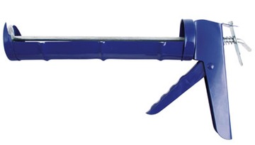 Pistolet do silikonu akrylu mas klejów uszczelniaczy, wyciskacz metalowy