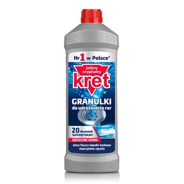 Kret Granulki do Udrożniania Rur 800g