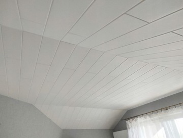 Белые панели ПОТОЛКИ, декоративные потолочные панели P08