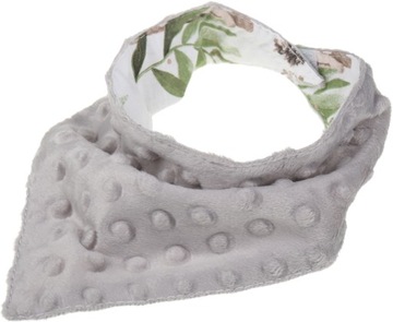 BABYMAM SOFT BIB, МИНКИ-ШАРФ НА ЛИПУЧКЕ 2-в-1