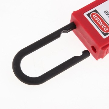 6 . Сверхмощный навесной замок с блокировкой Tagout Lock