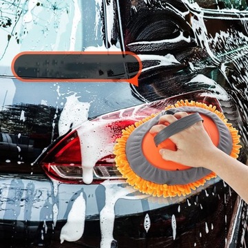 ЩЕТКА ДЛЯ АВТОМОЙКИ ИЗ МИКРОФИБРЫ 157 СМ С ДЛИННОЙ ТЕЛЕСКОПИЧЕСКОЙ РУЧКОЙ