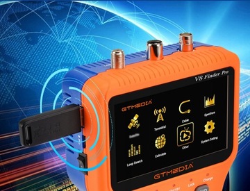 ИЗМЕРИТЕЛЬ ПОИСКА ТВ-СИГНАЛА DVB-S/S2/S2X/T/T2