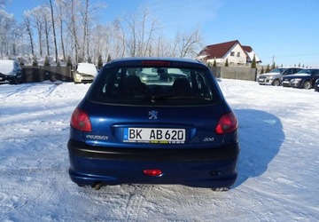Peugeot 206 Hatchback 1.4 i 75KM 2008 Peugeot 206 1.4ben,klima,el.szyby,oplanony 1.4 Benzyna 75KM, zdjęcie 8