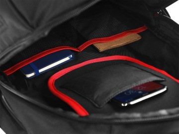 РЮКЗАК ДЛЯ НОУТБУКА «17 С ЛОГОТИПОМ MAZDA, ЧЕРНЫЙ ПРЕМИУМ»