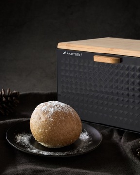 ХЛЕБОПЕКАРЬ, СТАЛЬНОЙ КОНТЕЙНЕР ДЛЯ ХЛЕБА, ХЛЕБ КАМИЛЛА