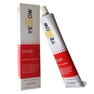 Farba do włosów Alfaparf Yellow Aloetrix 100ml 3 ciemny naturalny brąz
