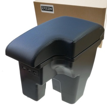 Подлокотник USB для FORD FOCUS 2014-2018 MK3 LIFT с отделением для хранения черный