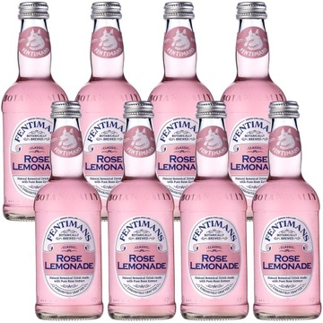 LEMONIADA RÓŻANA FENTIMANS Rose Lemonade ANGIELSKI NAPÓJ GAZOWANY 8x 0,275l