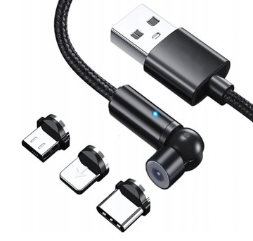 WTYK KĄTOWY MICRO USB kabel 200cm YANOSIK GTR GTS