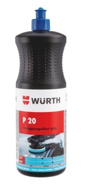 WURTH Pasta polerska wysoki połysk Plus P20 1L