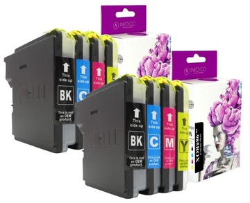 8x Zamiennik LC985 do BROTHER DCP-J315W DCP-J515W