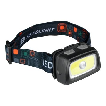 Latarka LED czołowa czołówka COB 300lm DPM