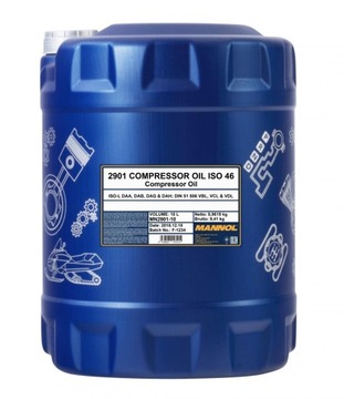 MANNOL COMPRESSOR OIL ISO 46 10L. 2901-10