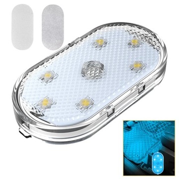 1pc Car LED Light Interior Lighting Atmosphere Lamp for Armrest Box Trunk