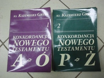 KONKORDANCJA NOWEGO TESTAMENTU- K. Grela- T. 1 i 2
