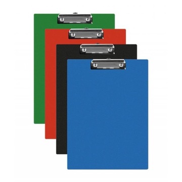 Clipboard QCONNECT deska, PVC, A5, mix
