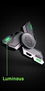 Светящийся спиннер с 3 листьями Desgin Fidget Spinner