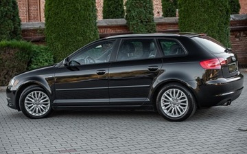 Audi A3 8P Hatchback 3d 1.8 TFSI 160KM 2009 Audi A3 Sportback 1.8 Turbo 160PS Quattro S-line Lift PółSkóry Rej.PL, zdjęcie 21