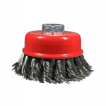 SZCZOTKA DRUCIANA CZOŁOWA 65 MM DRUT SKRĘCANY M14