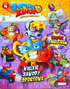 SUPER ZINGS 4 RIVALS OF KARBOOM + FIGURKA PRACA ZBIOROWA