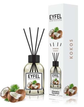 KOKOS Eyfel ZAPACHY DO DOMU PATYCZKI 120ml