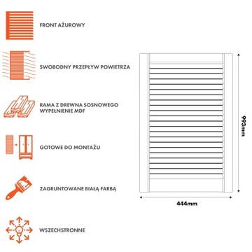Белые ажурные дверцы для мебели