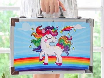 Художественный набор для рисования Рисование Мелки Краски Чемодан 145 шт.