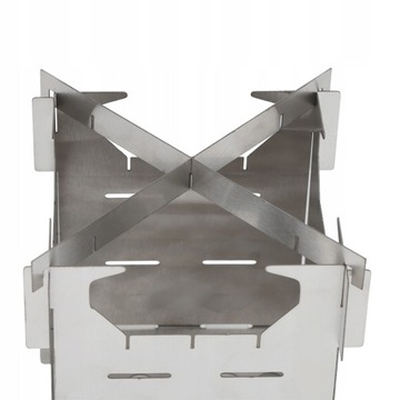 ТИТАНОВАЯ ПОРТАТИВНАЯ ДРОВЯНАЯ ПЕЧЬ СНИЖЕ